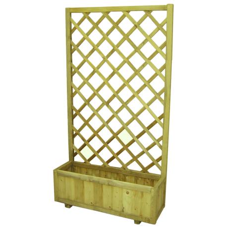 PAPILLON FIORIERA C/PANNELLO IMPREGN 30X75XH180CM