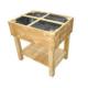 PAPILLON CASETTA LEGNO DOP PORTA/FINES 279X253XH235CM