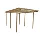 PAPILLON ARMADIETTO LEGNO 3 MENSOLE 98X45XH163CM