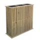 PAPILLON #FIORIERA VERTIC LEGNO 3VASCA 33X91XH85CM