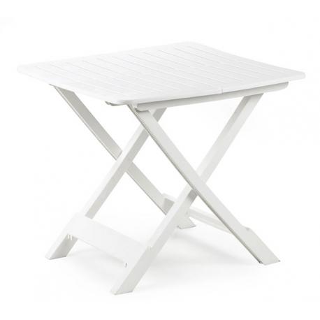 TAVOLO TEVERE PIEGHEVOLE 79X72XH70 BIANCO