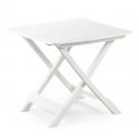 TAVOLO TEVERE PIEGHEVOLE 79X72XH70 BIANCO
