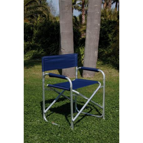 POLTRONA REGISTA TELAIO ALLUMINIO TONDO