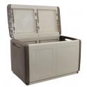 BAULE POLIPROPILENE BEIGE 96X53X57CM