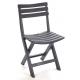SEDIA SIMILWOOD PIEGHEVOLE BIRKI ANTRACITE