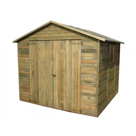 PAPILLON CASETTA LEGNO DOP PORTA/FINES 279X253XH235CM