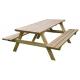 PAPILLON TAVOLO PICNIC LEGNO TEO180 30MM 180X160XH71CM
