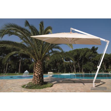 PAPILLON OMBRELLONE QUAD SBRAC ALU ALICANTE 3X3M