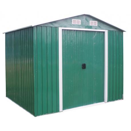 CASETTA BOX LAMIERA VERDE CM.236X174H206