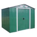 CASETTA BOX LAMIERA VERDE CM.236X174H206