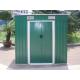CASETTA BOX LAMIERA VERDE CM.194X121XH181