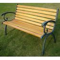 PAPILLON PANCHINA LEGNO BENSON 126X60X77CM