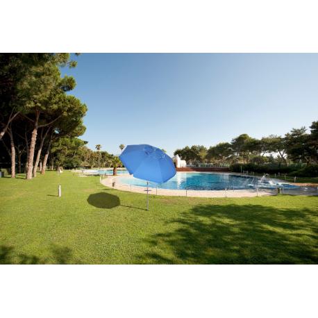 PAPILLON OMBRELLO PLAYA POLIES C/PICCH BLU/ARG D220