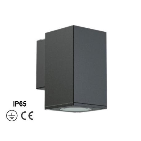 PAPILLON FARETTO GU10 PARETE GIARDINO ANTRACITE