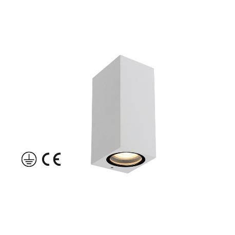 PAPILLON FARETTO GU10 BIDIREZIONALE BIANCO IP65