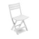 SEDIA SIMILWOOD PIEGHEVOLE BIRKI BIANCA