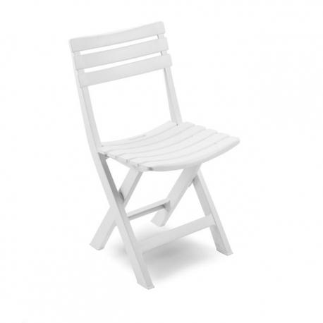 SEDIA SIMILWOOD PIEGHEVOLE BIRKI BIANCA