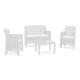 SALOTTO SIMILRATTAN JUNGLE DIV+2POLT+TAV BIA
