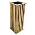 PAPILLON FIORIERA VERTIC LEGNO 2VASCA 32X62XH85CM