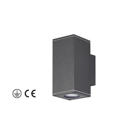 PAPILLON FARETTO MURO GLAMOUR DUO NERO GU10 IP65