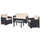 SALOTTO SIMILRATTAN ARENA DIV+2POL+TAV ANTRAC