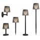 LAMPADA SOLARE GRETA 5 IN 1 NERA - 80 lumen - 3000K