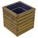 PAPILLON FIORIERA LEGNO/PLASTICA 1VASCA 36X36XH35CM