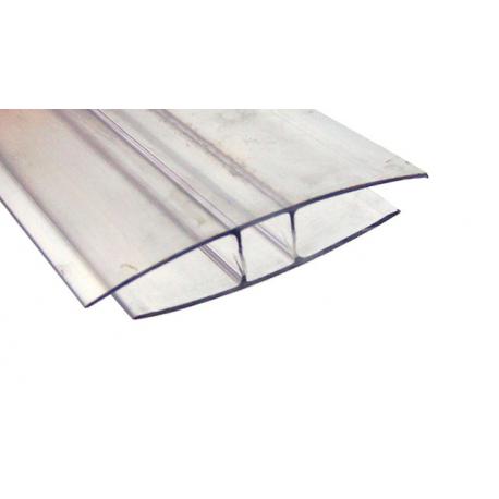 PROFILO H POLICARB UV TRASP X ALVEOLARE 10MM