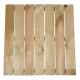 PAPILLON PEDANA ZIGRINATA LEGNO 50X50X3,2CM