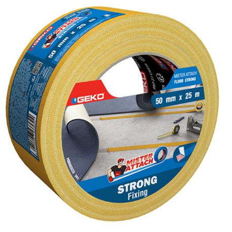 NASTRO BIADESIVO C/SUPPORTO GARZA 50MMX25MT