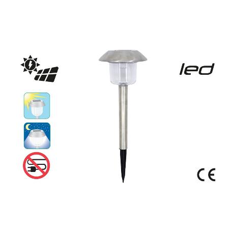 PAPILLON LAMPADA SOLARE GIARDINO C/PICC ACC INOX IP44