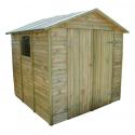 PAPILLON CASETTA LEGNO DOPPIA PORTA 240X233XH225CM