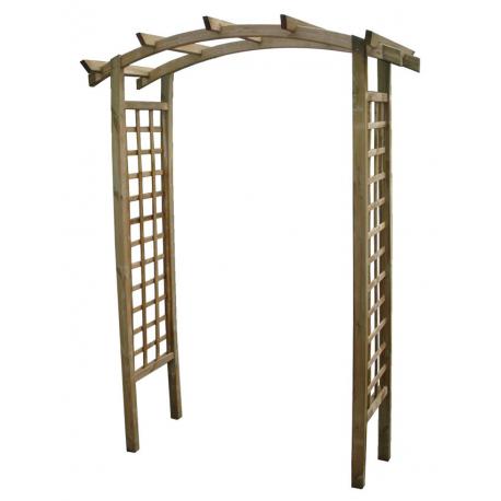 PAPILLON PERGOLA LEGNO ARCO DOPPIA 180X70XH230CM