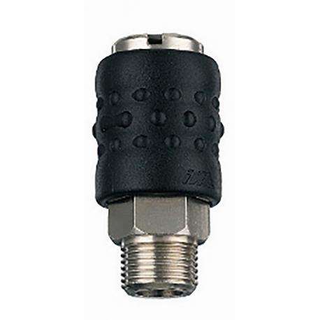 MAURER RUBINETTO RAPIDO FIL.MASCHIO 17/B 3/8 M BL 17/B