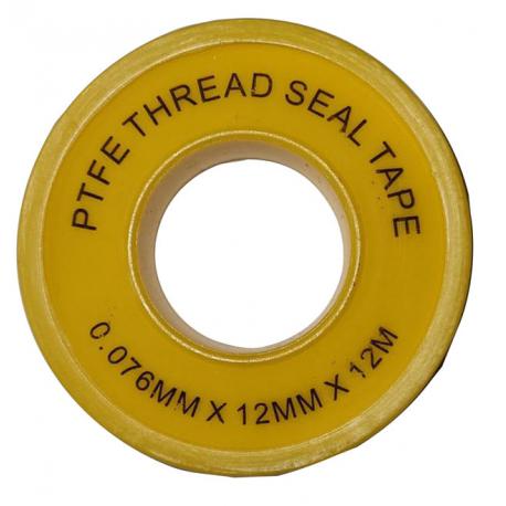 NASTRO TEFLON ROTOLINI MM 12XMT.12X0.076 - uso generico