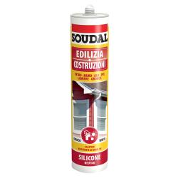 SOUDAL SILICONE NEUTRO EDILIZIA BIANCO 300ML