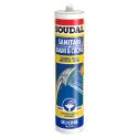 SOUDAL SILICONE ACETICO SANITARI TRASP 300ML