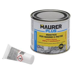 MAURER PLUS MASTICE PER MARMI MPLUS BIANCO 375ML