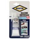 BOSTIK BOSTIK SILICONE UNIVERSAL TRASP BLISTER 60ML