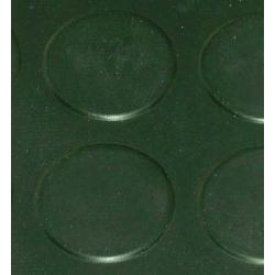 TAPPETO PVC A BOLLI NERO MT.2X25 SP 1MM