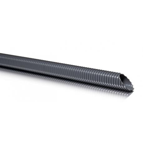FITT TUBO PVC SPIRALATO GRIGIO ARIA-FUMI D.60