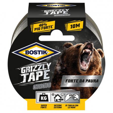 BOSTIK BOSTIK GRIZZLY TAPE NERO 10MT X 50MM