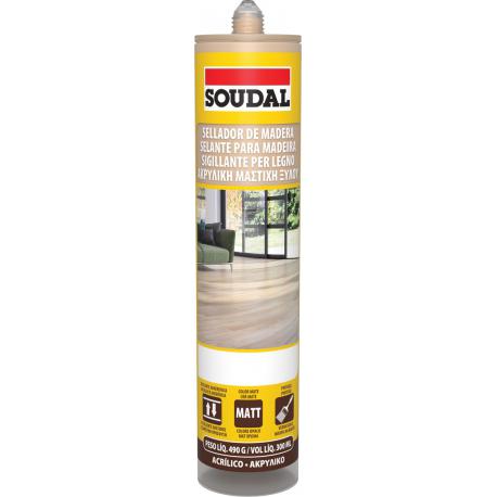 SOUDAL SIGILLANTE ACRILICO LEGNO ROVERE MEDIO 300ML