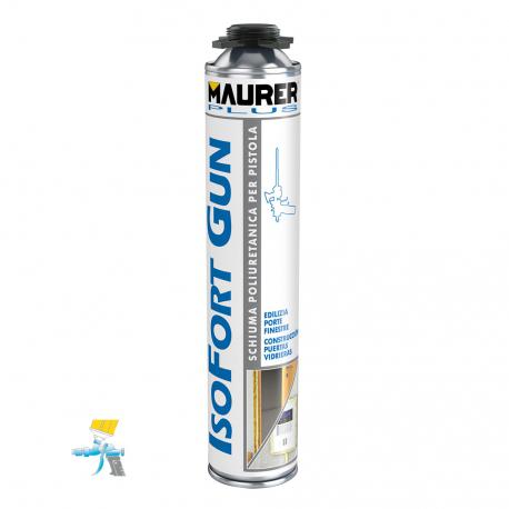 MAURER PLUS SCHIUMA POLIUR ISOFORT GUN P/PISTOLA 750ML - universale