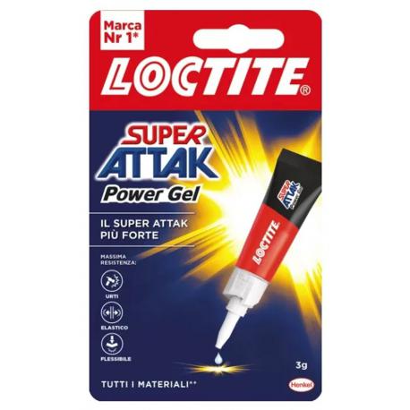HENKEL ADESIVO SUPER ATTAK POWER GEL 3 G