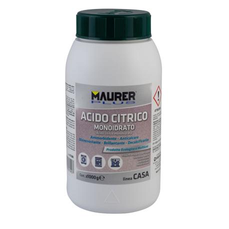 PAPILLON ACIDO CITRICO MONOIDRATO (POLVERE) 1KG