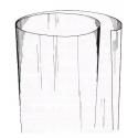 STRISCIA PVC FLEX KRISTAL TRASP 50X0.3MT 3MM