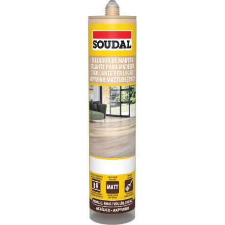 SOUDAL SIGILLANTE ACRILICO LEGNO NOCE 300ML