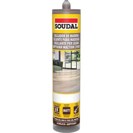 SOUDAL SIGILLANTE ACRILICO LEGNO WENGUE 300ML