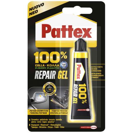 HENKEL PATTEX 100% COLLA REPAIR GEL BLISTER 20G